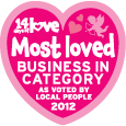 Most loved Business in Category logo