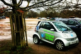 Physio on the River Branded Smart Car
