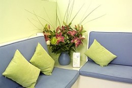 Physio on the River waiting area