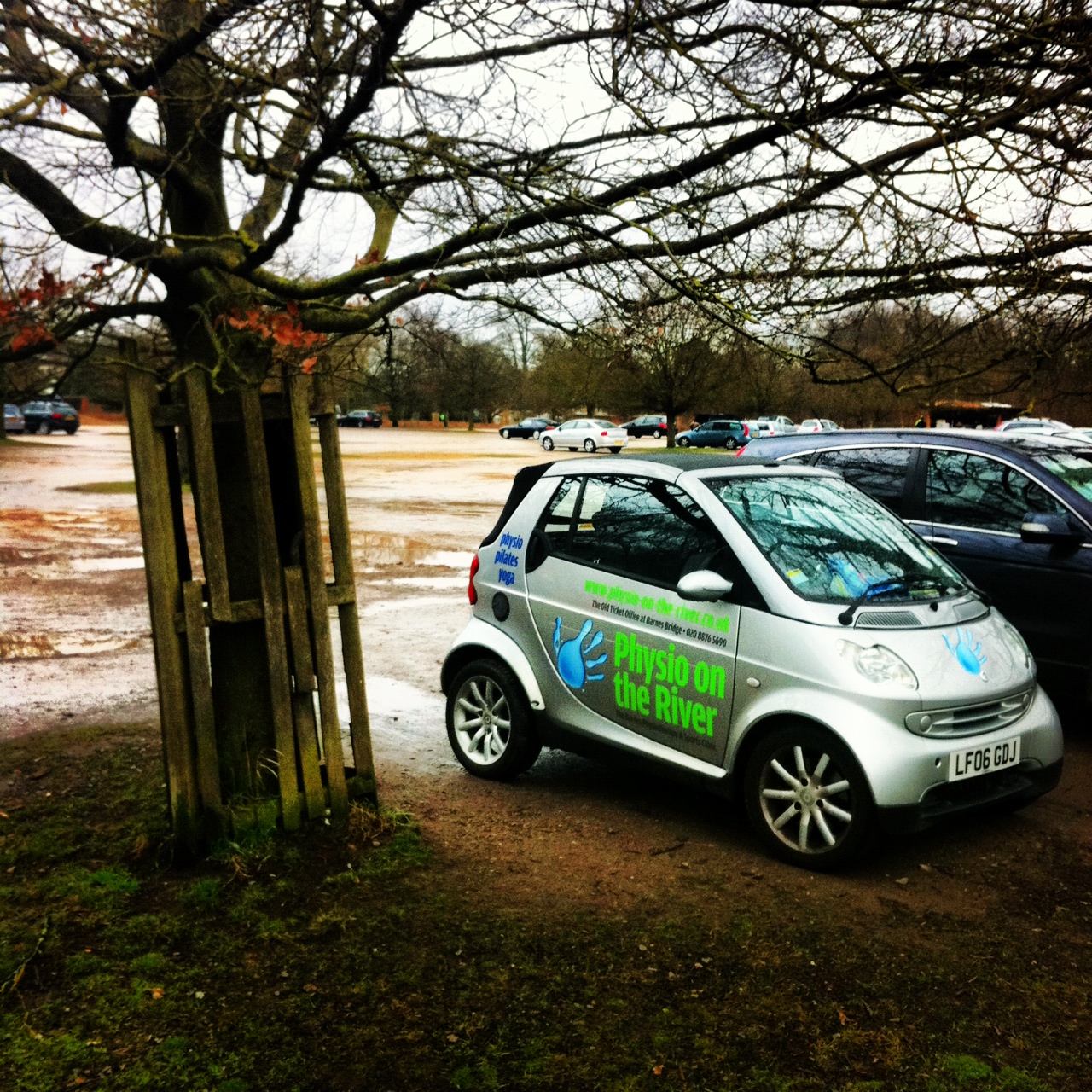 Physio on the River Branded Smart Car