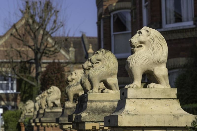 The Lion Houses in Barnes, London where did they all come from?